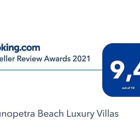 Kounopetra Beach Luxury Villas Exterior photo